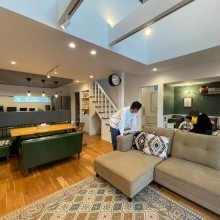 施行実例｜吹き抜けリビングとかわいいニッチのある暮らし