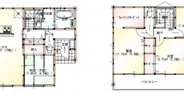 4LDK +対面キッチン +和室①
