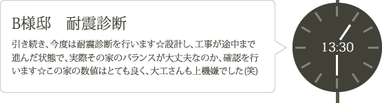 B様邸 耐震診断